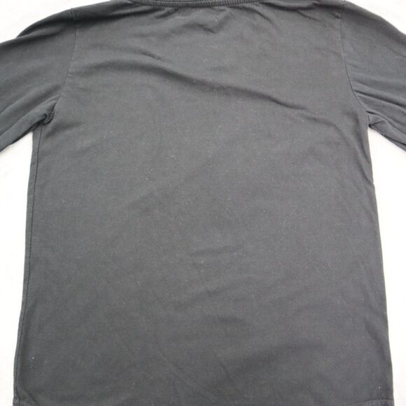 Love Affair Shirt Womens S Black Round Neck Long Sleeve Believe Print Tee - Picture 15 of 16